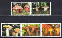 Champignons Guyana Guyane 1991 (44) Yvert N° Non Répertorié Oblitérés Used - Champignons