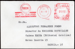 Córdoba - Sobre Con Franqueo Mecánico "SER - Radio Madrid 26/1/82" - Lettres & Documents