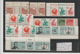 BRD Lot  101 / ZUSAMMENDRUCKE 10 Einheiten Mit Rändern ** MNH - Collections