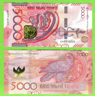 KAZAKHSTAN: 2023 NEW 5000 Tenge UNC Saki Style Series UNC Eagle Berkut Fauna AA - Kazakistan