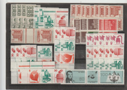 BRD Lot  100 / ZUSAMMENDRUCKE  - Dubletten ** MNH - Colecciones