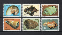 WALLIS ET FUTUNA N° 323 à 328   NEUFS SANS CHARNIERE COTE 8.50€   COQUILLAGE ANIMAUX FAUNE - Unused Stamps