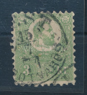 O 1871 Kőnyomat 3kr Jó állapotú Bélyeg Javított Fogazással (160.000) Good Quality Stamp With Repaired Perforation - Autres & Non Classés