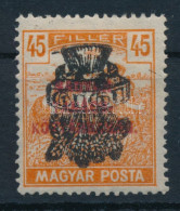 ** 1920 Búzakalász 45f Fordított Felülnyomással Vizsgálójellel (25.000) - Other & Unclassified