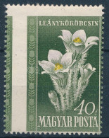 ** 1950 Virág I. 40f Látványosan Elfogazva - Other & Unclassified