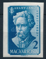 * 1957 Arany János Vágott Bélyeg (**5.000) - Otros & Sin Clasificación