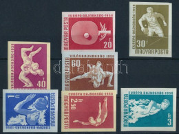 * 1958 Sport (III.) Vágott Sor (**8.000) - Other & Unclassified