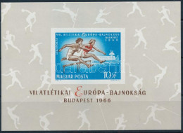 ** 1966 Atlétikai Európa-Bajnokság Vágott Blokk (4.000) - Andere & Zonder Classificatie