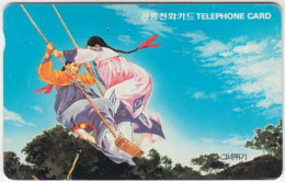 SOUTH KOREA A-191 Magnetic Telecom - Traditional People - Used - Korea (Süd)