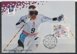 JEUX OLYMPIQUES - SLALOM -FINN CHRISTIAN JAGGE -ALBERVILLE 1992- - Giochi Olimpici