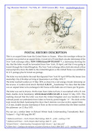 MTM111 - 1870 TRANSATLANTIC LETTER USA TO FRANCE Steamer CITY OF BROOKLYN - UNPAID - Storia Postale