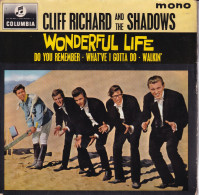 CLIFF RICHARD AND THE SHADOWS - UK EP - WONDERFUL LIFE  + 3 - Rock