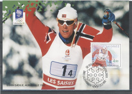 JEUX OLYMPIQUES - SKI DE FOND -BJORN DAEHLIE -ALBERVILLE 1992- - Olympic Games