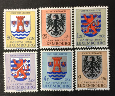 1956 Luxemburg - Caritas - Coat Of Arms - National Of Cantons Welfare Fund - Unused - Nuovi