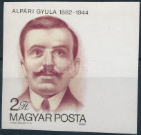 ** 1982 Alpári Gyula Vágott ívszéli Bélyeg - Altri & Non Classificati