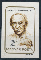 ** 1985 Lukács György Vágott Bélyeg - Otros & Sin Clasificación