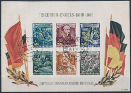 O NDK 1955 Mi Engels Blokk 13 (Mi EUR 180,-) - Other & Unclassified