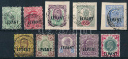 O Brit Posta Törökországban 1905 Mi 13-22 (Mi EUR 200,-) - Other & Unclassified