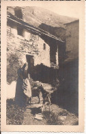 01 Cate-photo Pont De Vaux Borjon Femme Et Chevre Goat - Pont-de-Vaux