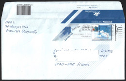 Entire National Priority Mail Letter From May/02, Circulated In 2023. Carta Inteiro De Correio Azul Nacional De Maio/02, - Entiers Postaux