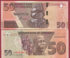 Zimbabwe--50 Dollars  ---2020--UNC---(493) - Simbabwe