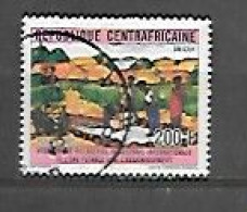 TIMBRE OBLITERE DE CENTRAFRIQUE DE 1987 N° MICHEL 1299 - Repubblica Centroafricana