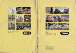 Catalogue TRIX MINITRIX 1970 Gesamtkatalog  HO 1/87 - N 1/160 - Tedesco