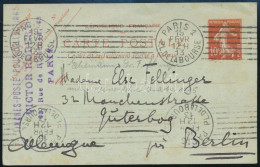 Franciaország 1913 - Andere & Zonder Classificatie