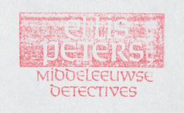 Meter Cover Netherlands 1990 Ellis Peters - Writer - Medieval Detectives - Schriftsteller