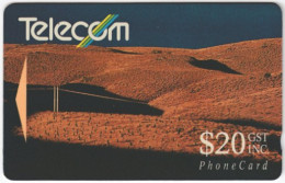 NEW ZEALAND A-755 Magnetic Telecom - Landscape, Desert - 7NZLD - Used - Nueva Zelanda