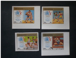 YEMEN 1985 Airmail - Olympic Games - Los Angeles 1984, USA MNH IMPERF !!!! RARE!!! SERIES COMPLETE - Jemen