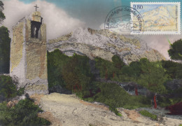 Carte  Maximum  1er  Jour   FRANCE   Montagne   Sainte  Victoire    BEAURECUEIL   1994 - 1990-1999