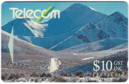 NEW ZEALAND A-932 Magnetic Telecom - Landscape, Mountain - 7NZLL - Used - New Zealand