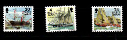 Großbritannien Isle Of Man 676-678 Postfrisch Schifffahrt #FU693 - Autres & Non Classés