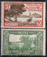 Nvelle CALEDONIE Timbres-Poste N°145** & 147** Neufs Sans Charnières TB Cote : 3€00 - Nuevos