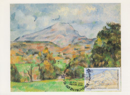 Carte  Maximum  1er  Jour   FRANCE    Oeuvre   De   Paul   CEZANNE   AIX  EN PROVENCE   1994 - 1990-1999