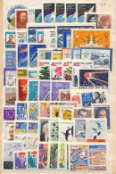 **, * Szovjetunió 1962-1963 Nagyrészt Postatiszta összeállítás Kb. 123 Db Bélyeg, Közte Sorok, összefüggések, Szelvényes - Sonstige & Ohne Zuordnung