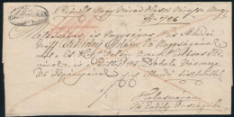 1824 Ajánlott Franco Levél "GR:WARDEIN" - Kolozsvár (Rompes: 30p) - Other & Unclassified
