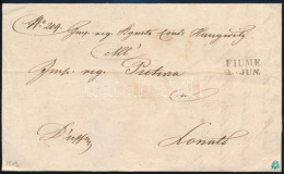 1842 Ex Offo Teljes Tartalommal "FIUME" - Lonato. Ex Provera. - Other & Unclassified