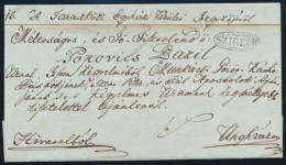 1845 Ex Offo "SZIGETH" - Unghvár - Autres & Non Classés