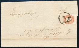 1861 10kr Levélen "TOKAY" - "KASCHAU" - "KIRCHDRAUF" - Szepes-Várallya - Sonstige & Ohne Zuordnung