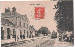 CPA De JONZAC - La GARE. - Jonzac