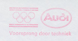 Meter Cut Netherlands 1991 Car - Audi - Olympic Rings - Automobili