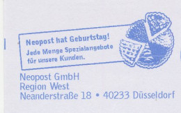 Meter Cut Germany 2003 Pie - Cake - Neopost - Alimentation