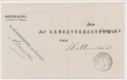 Zaandijk - Trein Kleinrondstempel Amsterdam - Uitgeest III 1878 - Covers & Documents