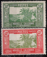 Nvelle CALEDONIE Timbres-Poste N°147** & 148** Neufs Sans Charnières TB Cote : 3€00 - Neufs