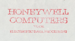 Meter Cover Netherlands 1966 Honeywell Computers - Electronic Data Processing - Informatik
