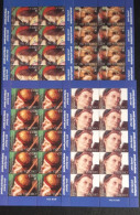 VATICANO 2005 LA PALA DELLA RESURREZIONE 4 MINIFOGLI ** MNH - Blocks & Sheetlets & Panes