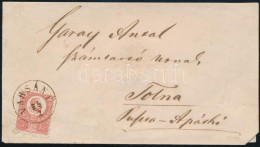 1873 5kr Levélen "VARSÁNY" - Tolna - Other & Unclassified