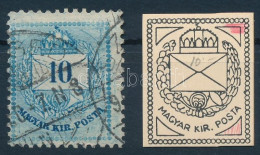 O 1881 10kr II. Vésésjavítás / Retouche - Andere & Zonder Classificatie